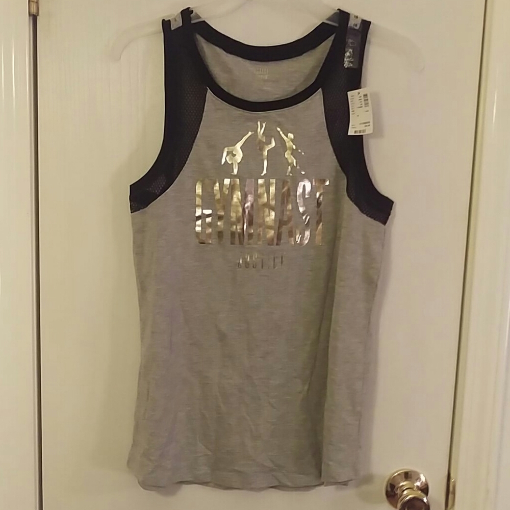 Justice gymnastics shirt 18 xxl